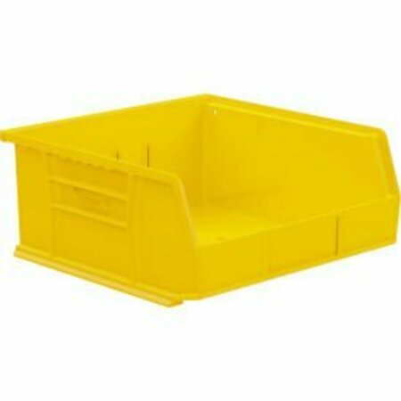 AKRO-MILS Hang & Stack Storage Bin, Plastic, 6 PK 30235 YELLO